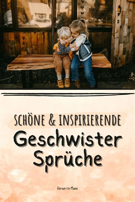 sprüche über geschwister